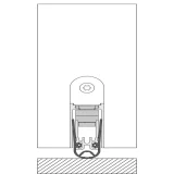 Athmer Schall-Ex® L-15/30 WS Pivot Kapı Giyotin Contası – Teknik Kesit ve Ölçü
